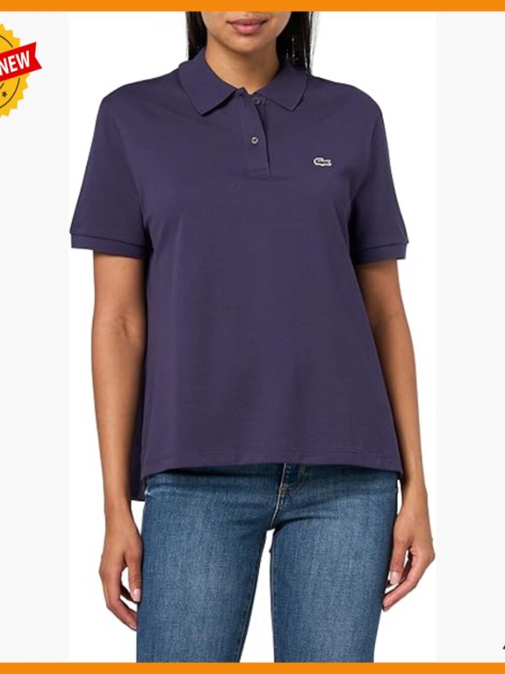 Regular Fit Cotton Polo Shirt Short Sleeve Collared Activewear Top